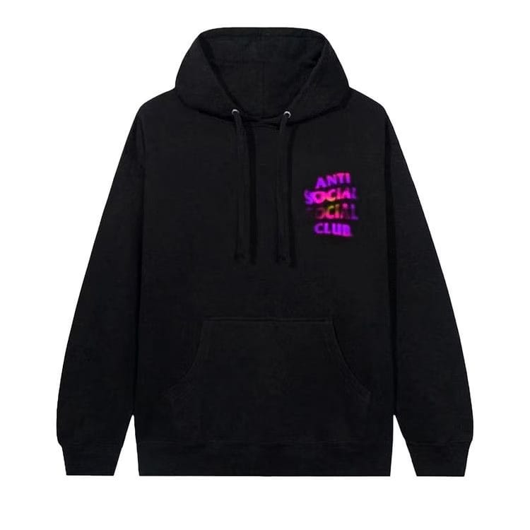 Anti Social Social Club Lava Hoodie Black