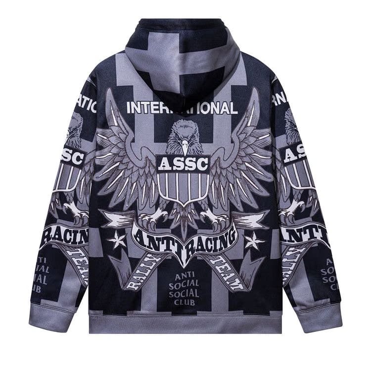 Anti Social Social Club Overanxious Hoodie Black/Grey