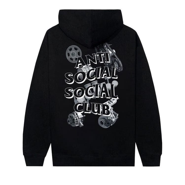 Anti Social Social Club Chop Suey Hoodie Black