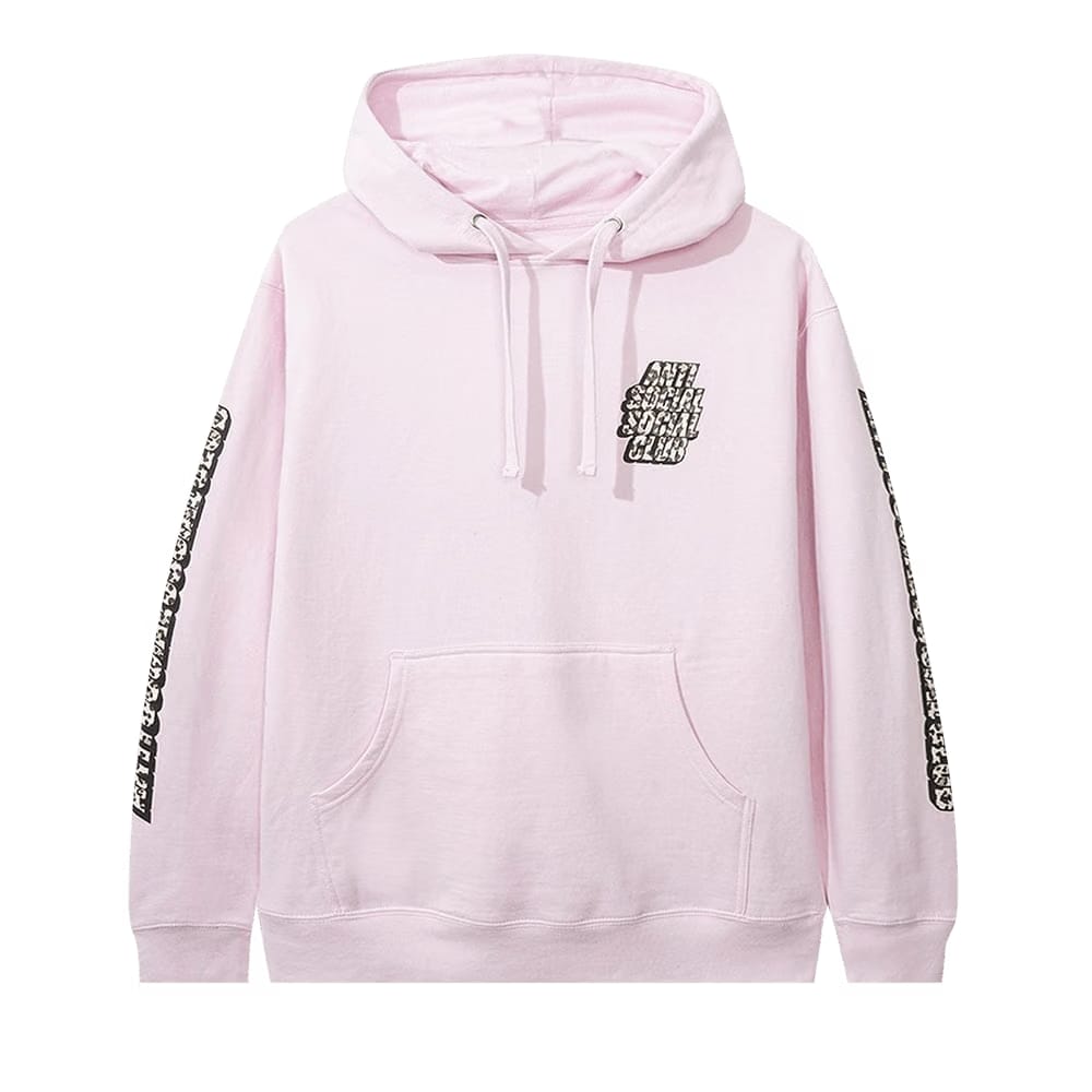 Anti Social Social Club Kitten Hoodie Pink