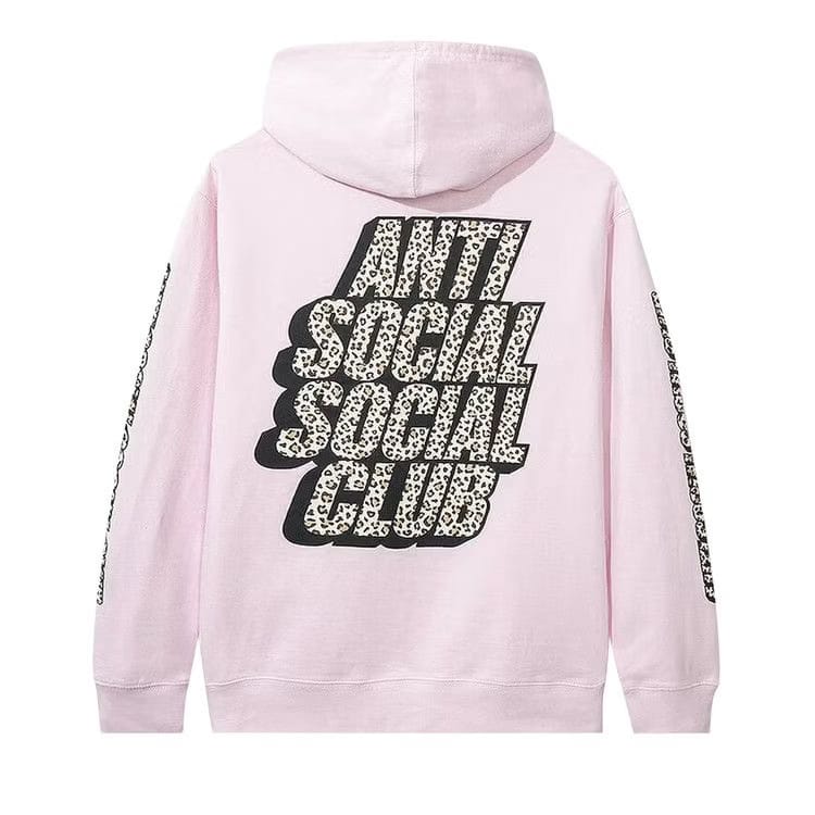 Anti Social Social Club Kitten Hoodie Pink