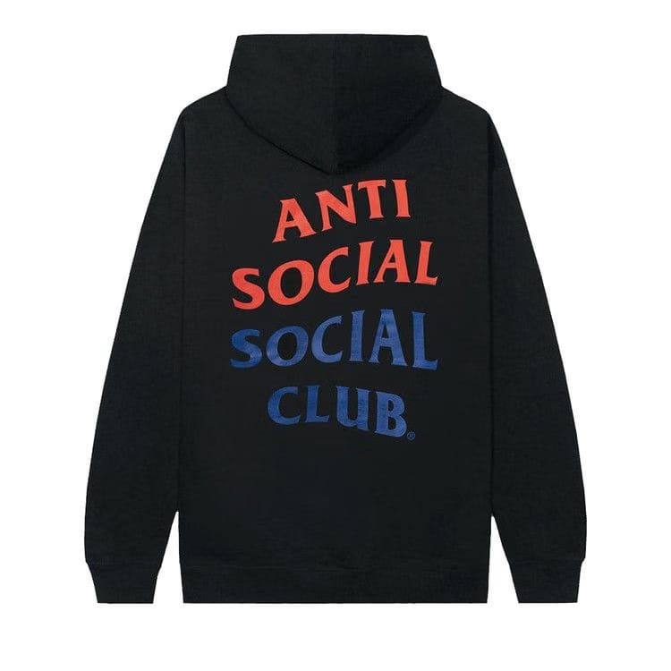 Anti Social Social Club x Case Study Flag Hoodie Black