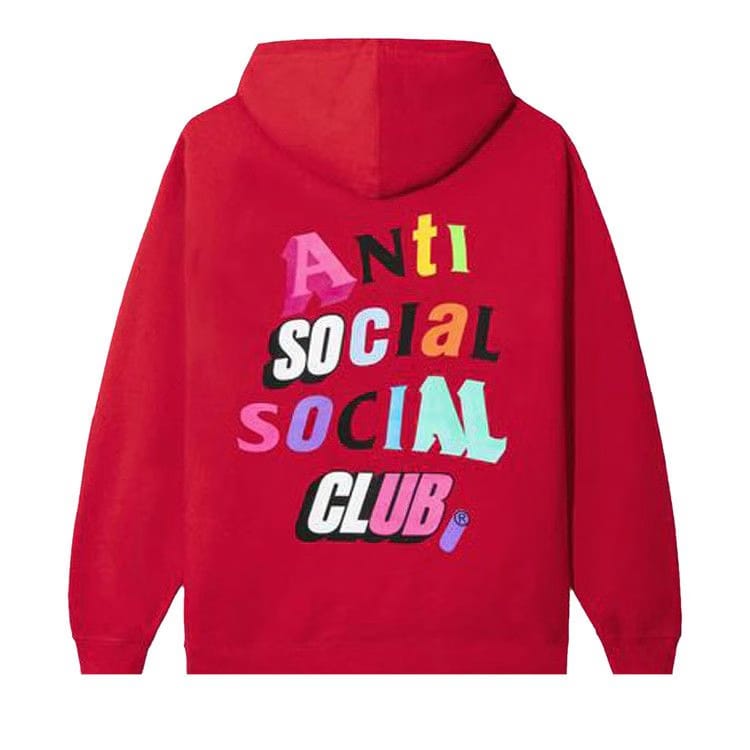 Anti Social Social Club The Real Me Hoodie Red