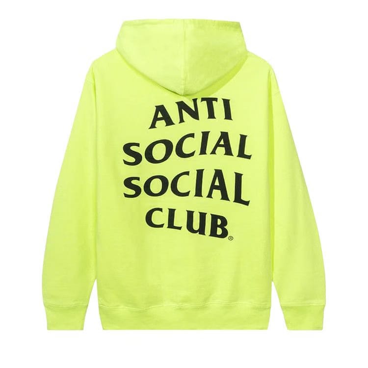 Anti Social Social Club Open Minded Hoodie Neon Green