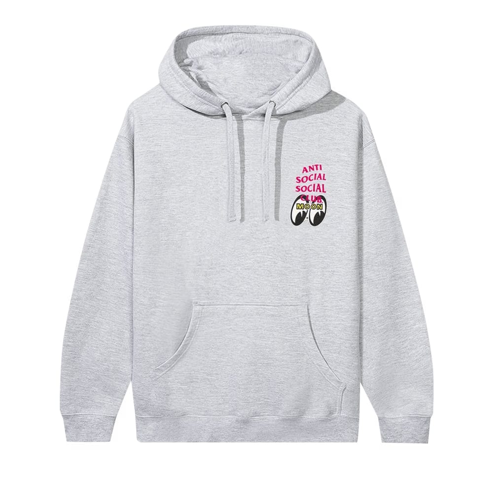 Anti Social Social Club x Mooneyes Stacked Hoodie Grey