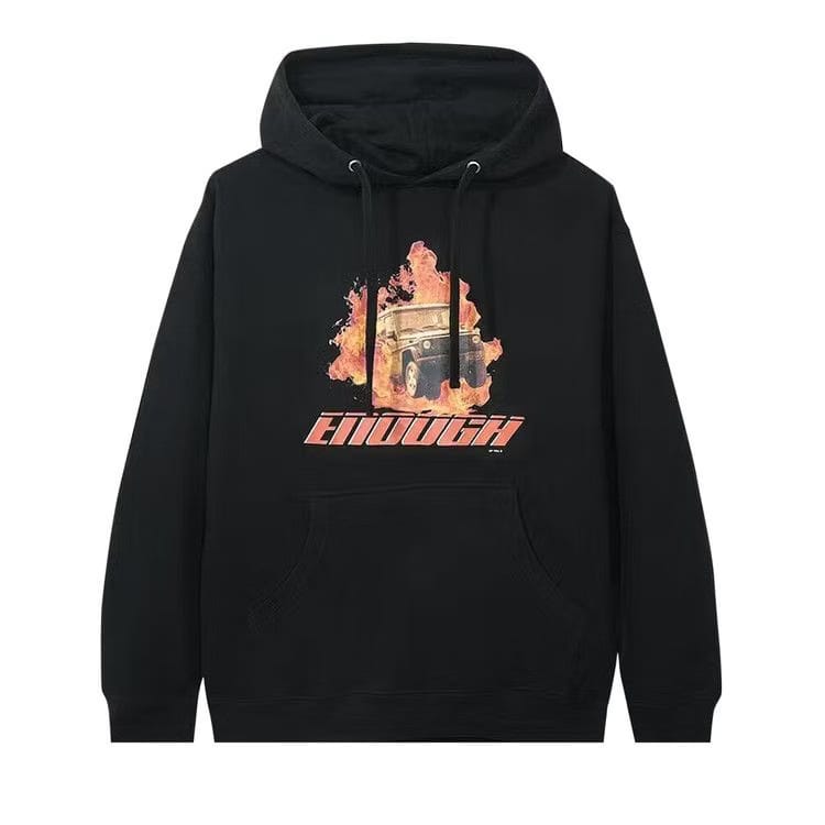 Anti Social Social Club Spiral Hoodie Black