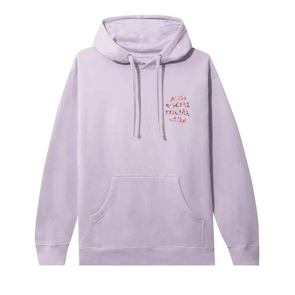 Anti Social Social Club Bed Hoodie Lavender