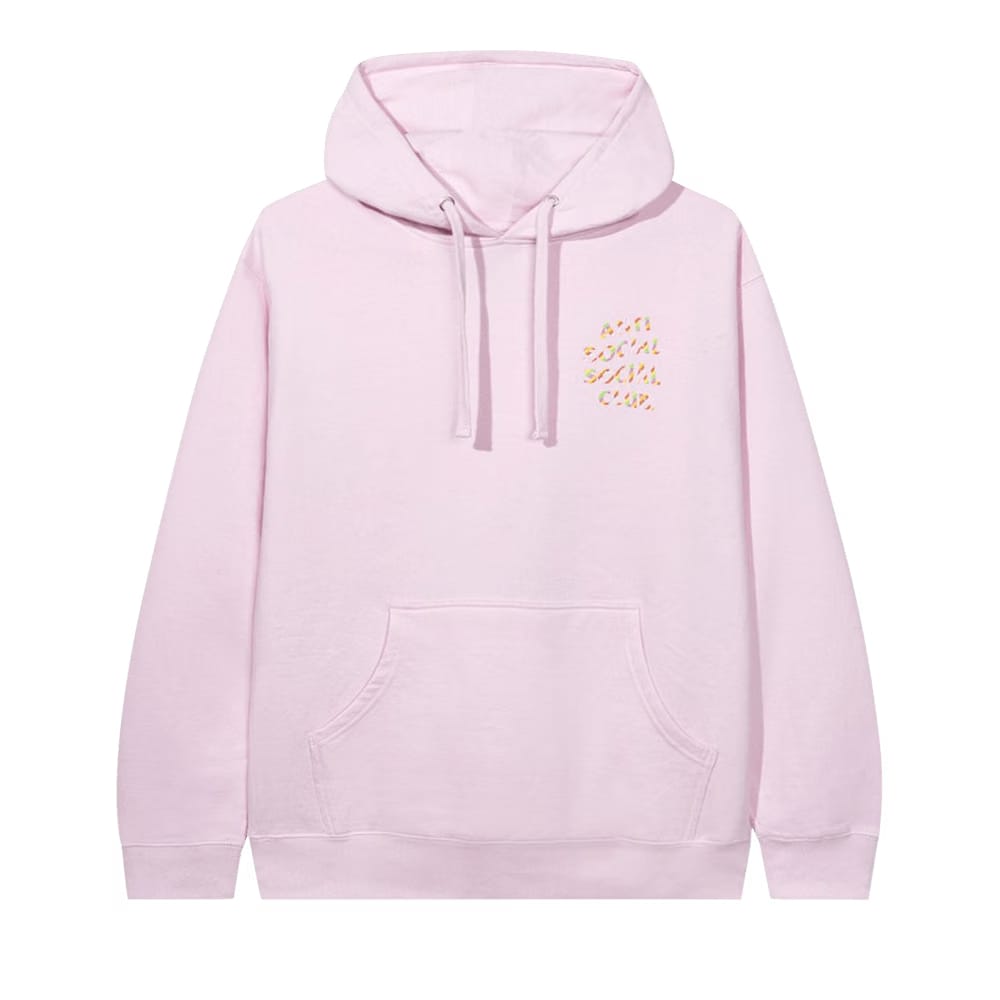 Anti Social Social Club Sweeter Then You Think Hoodie Pink
