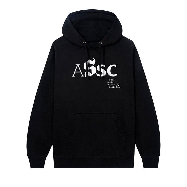 Anti Social Social Club x Fragment Type A Hoodie Black