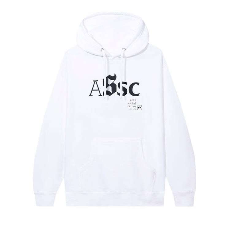 Anti Social Social Club x Fragment Type A Hoodie White