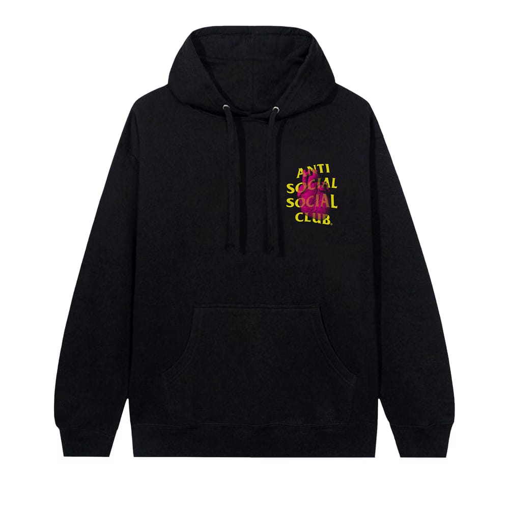 Anti Social Social Club Pulse Check Hoodie Black