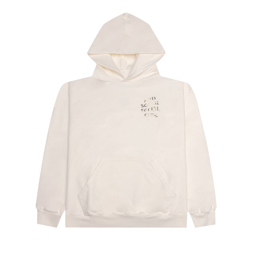 Anti Social Social Club Mind Game Weathered Hoodie Natural