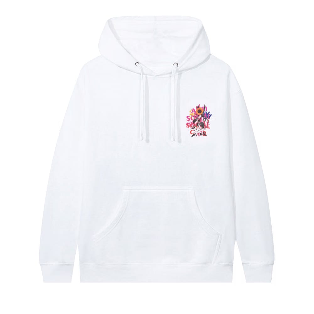 Anti Social Social Club Bouquet For The Old Days Hoodie White