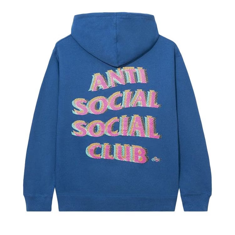 Anti Social Social Club Stir Crazy Hoodie Blue