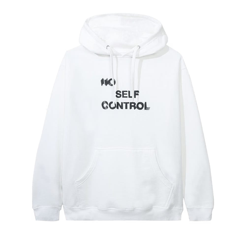 Anti Social Social Club Spiral Hoodie White