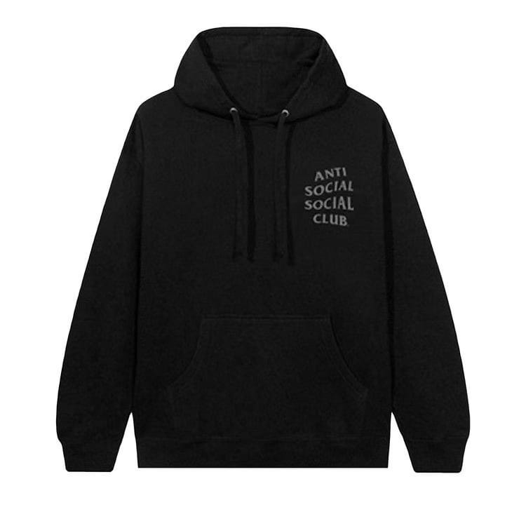 Anti Social Social Club The Ghost Of You And Me Hoodie Black