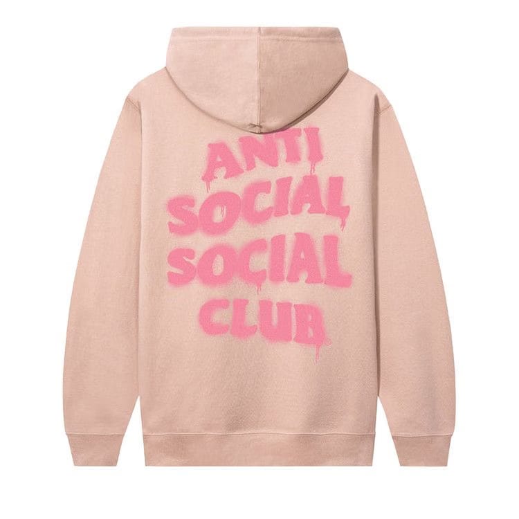 Anti Social Social Club x 2 Tone Burn It Down Hoodie Dusty Pink