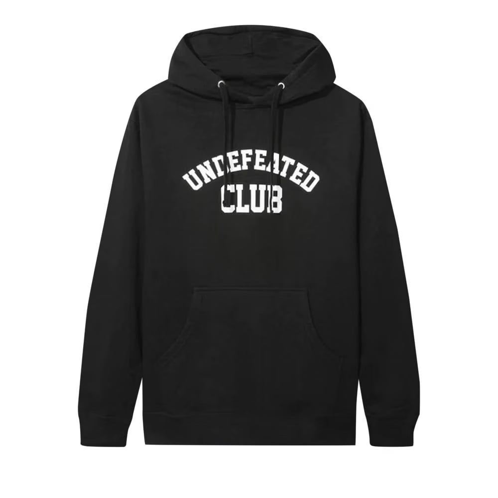 Anti Social Social Club x Undefeated Club Hoodie Black