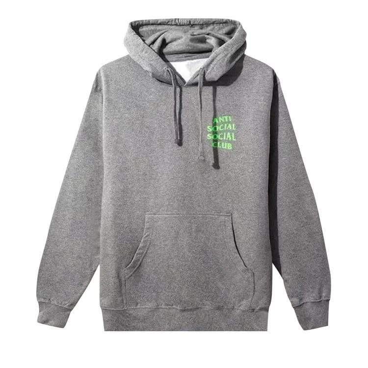 Anti Social Social Club Solid Snake Hoodie Grey