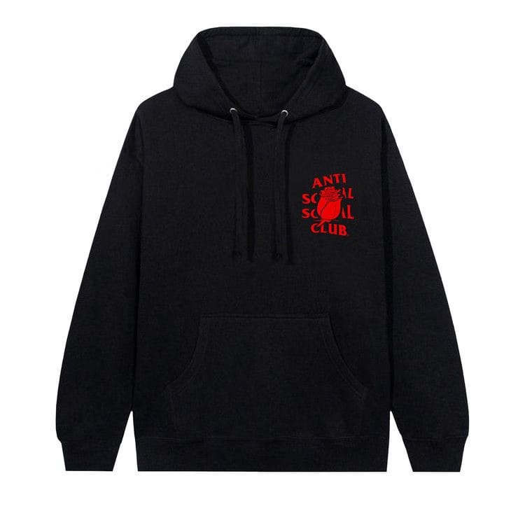 Anti Social Social Club Rose Mary Hoodie Black