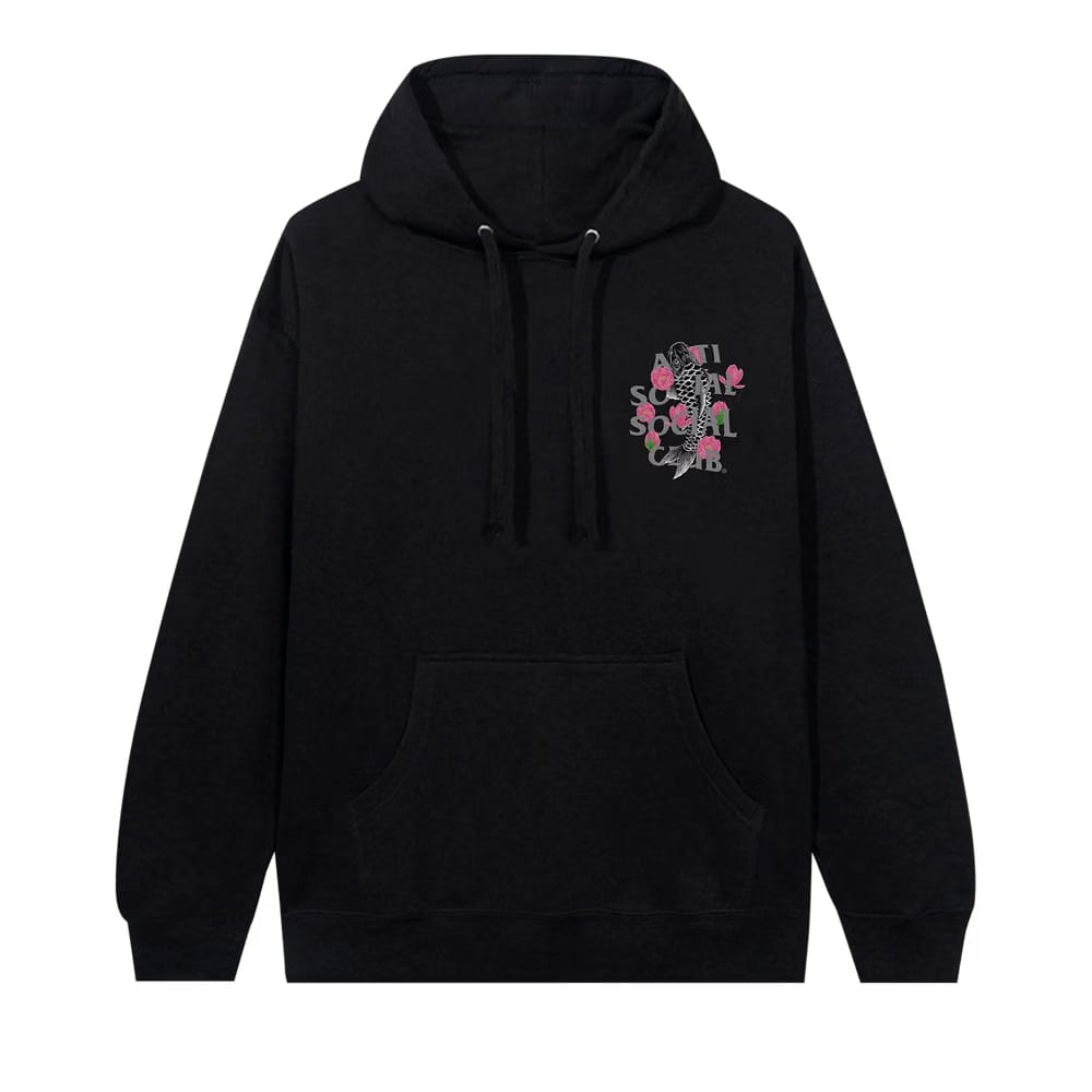 Anti Social Social Club Ornamental Hoodie Black