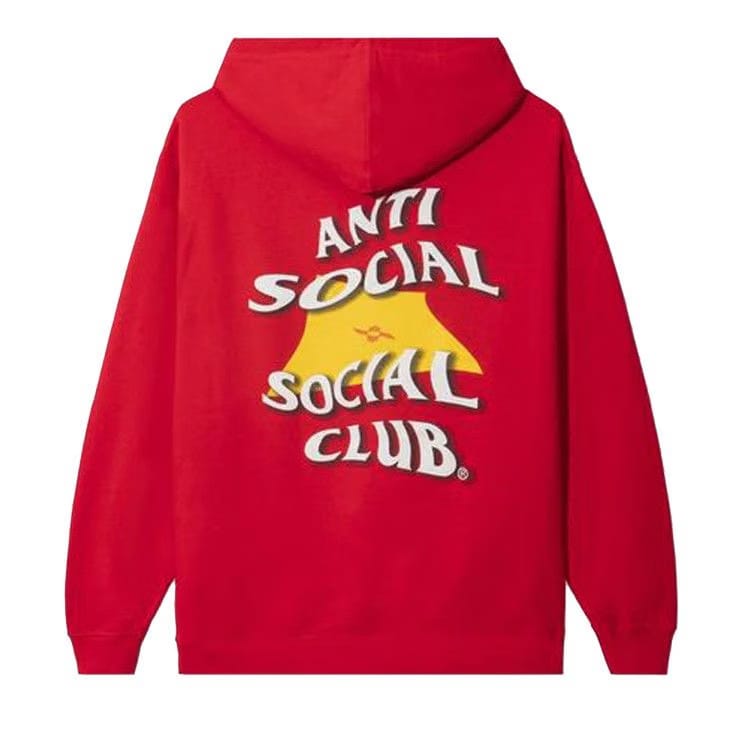 Anti Social Social Club New Mexico Hoodie Red