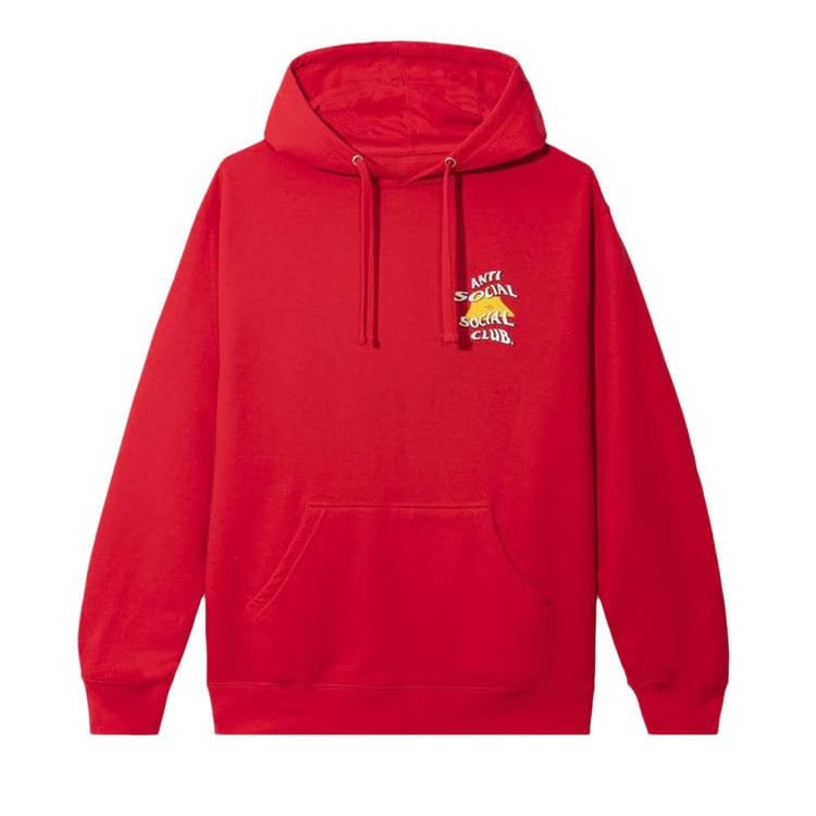Anti Social Social Club New Mexico Hoodie Red