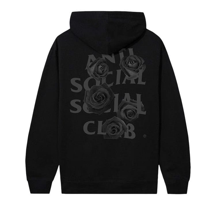 Anti Social Social Club Bat Emoji F&F Hoodie Royal Black