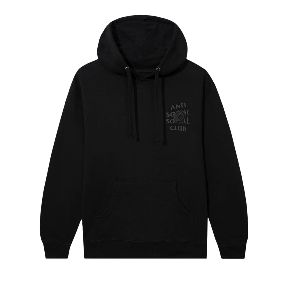 Anti Social Social Club Bat Emoji F&F Hoodie Royal Black
