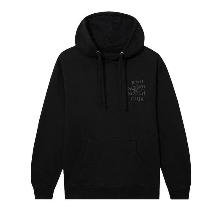 Anti Social Social Club Bat Emoji F&F Hoodie Royal Black
