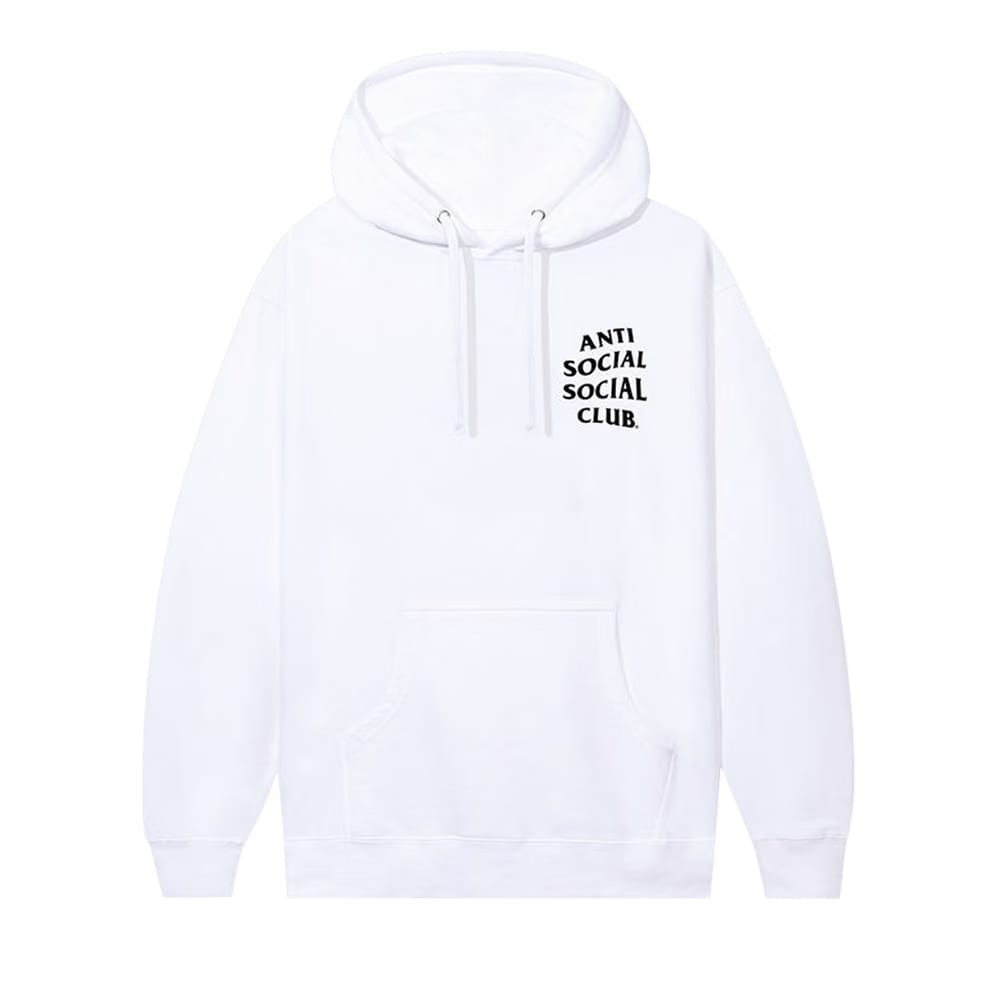 Anti Social Social Club Frog Trip Hoodie White