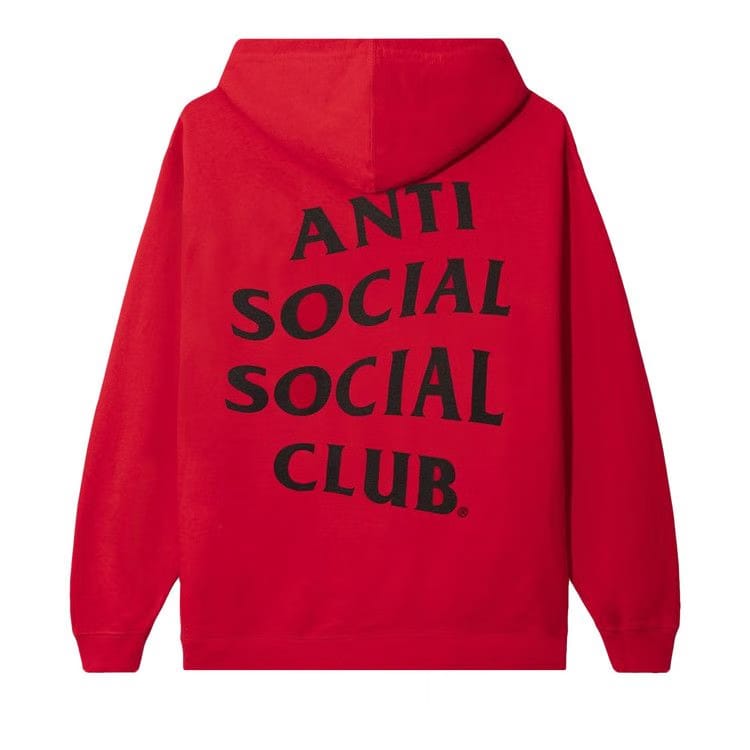 Anti Social Social Club IG Hoodie Red