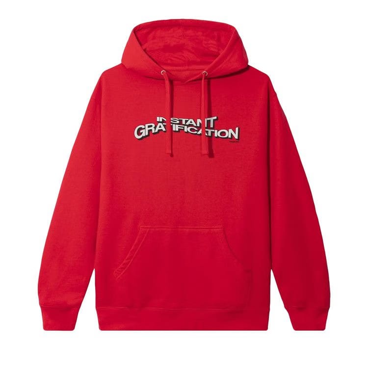 Anti Social Social Club IG Hoodie Red