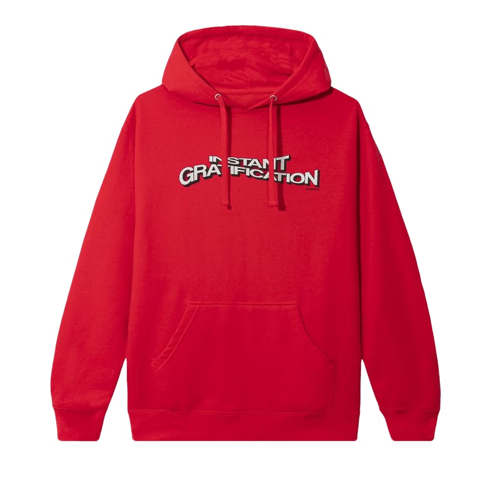 Anti Social Social Club IG Hoodie Red