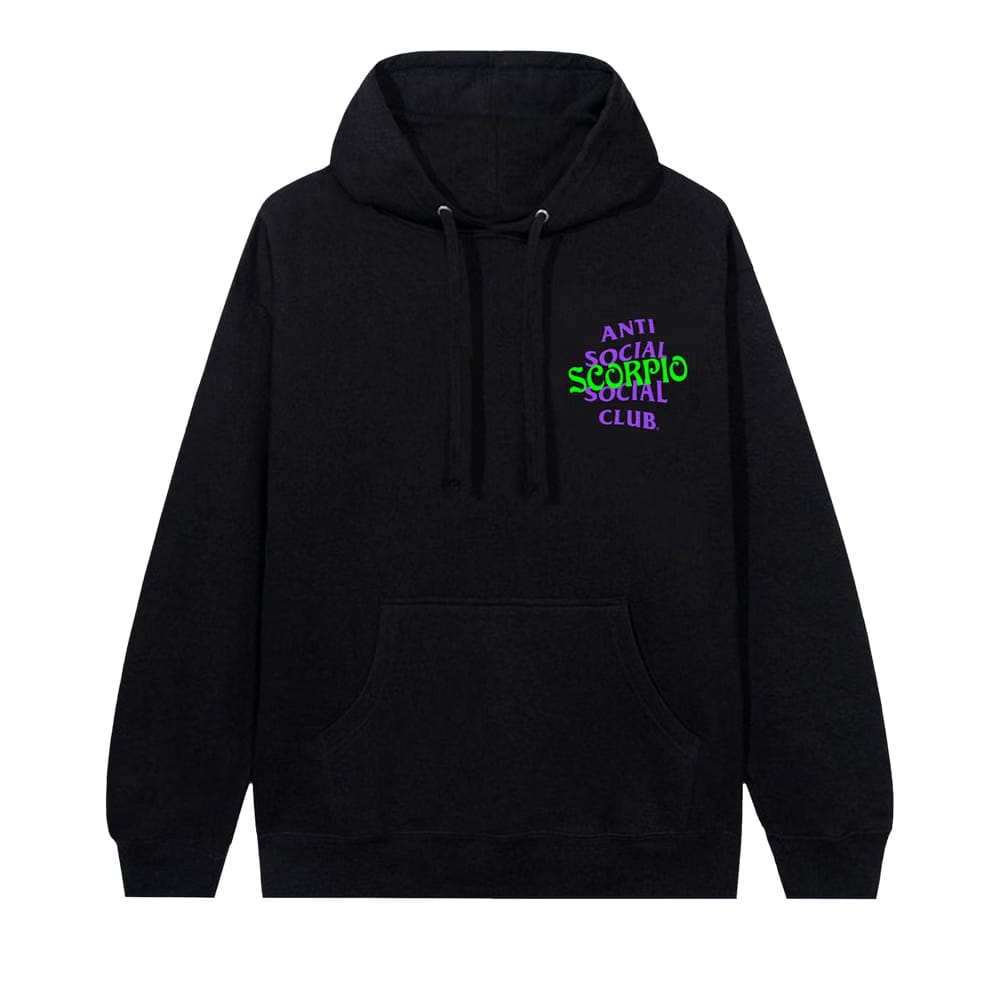 Anti Social Social Club Scorpio Hoodie Black