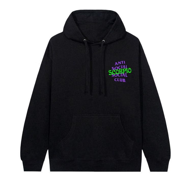 Anti Social Social Club Scorpio Hoodie Black