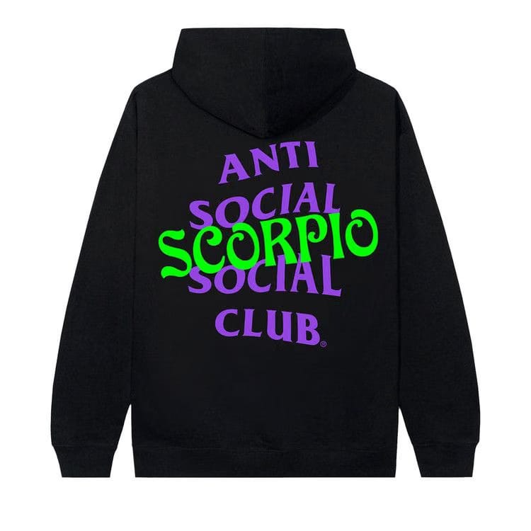 Anti Social Social Club Scorpio Hoodie Black
