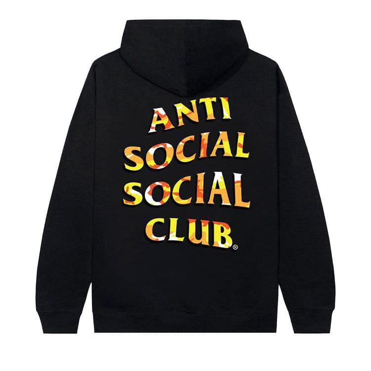 Anti Social Social Club Hidden Messages 8.0 Hoodie Black