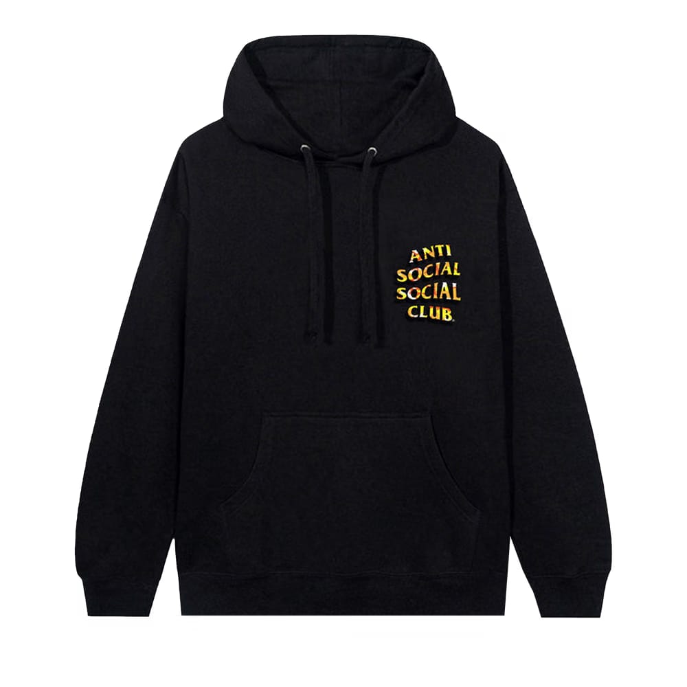 Anti Social Social Club Hidden Messages 8.0 Hoodie Black
