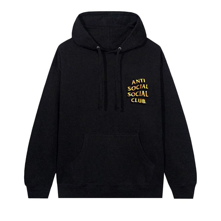 Anti Social Social Club Hidden Messages 8.0 Hoodie Black