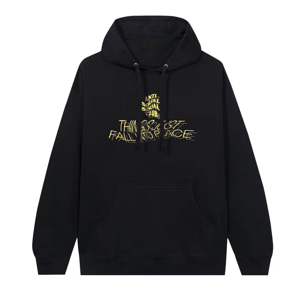 Anti Social Social Club Sometimes They Don't Hoodie Black