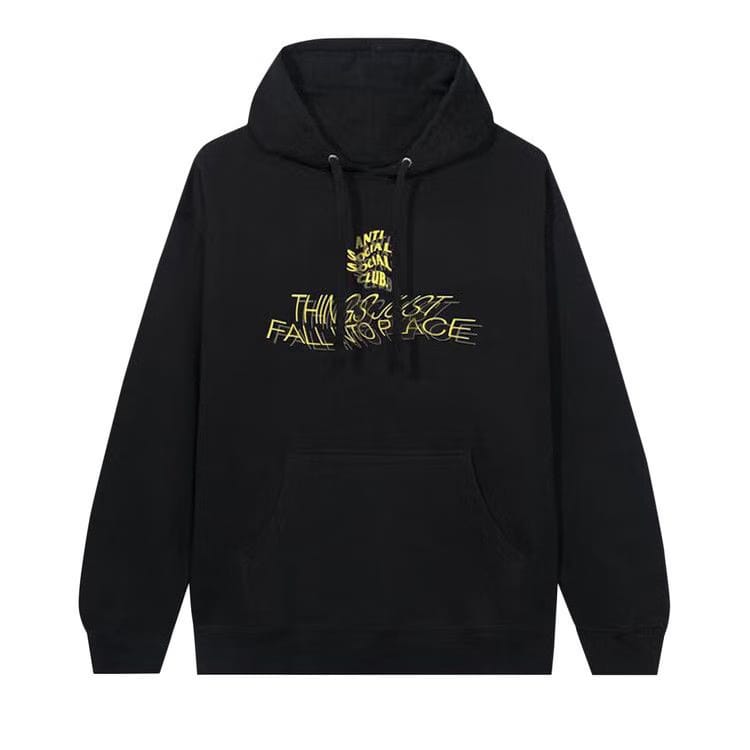 Anti Social Social Club Sometimes They Don't Hoodie Black
