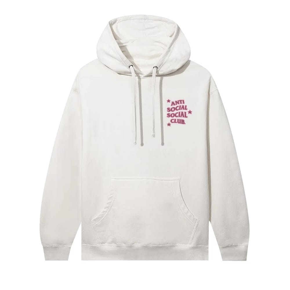Anti Social Social Club It's All A Blur Hoodie Bone