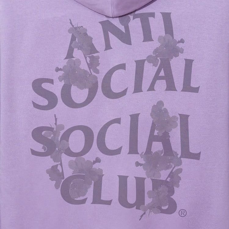 Anti Social Social Club Kkotch Hoodie Plum
