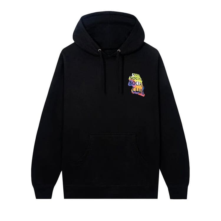 Anti Social Social Club Entheogen Hoodie Black