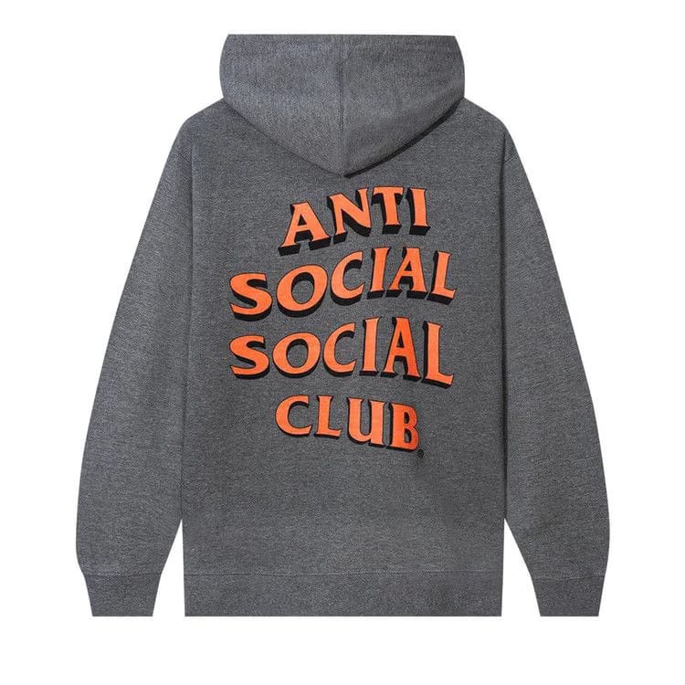 Anti Social Social Club Clamps Gunmetal Hoodie Heather