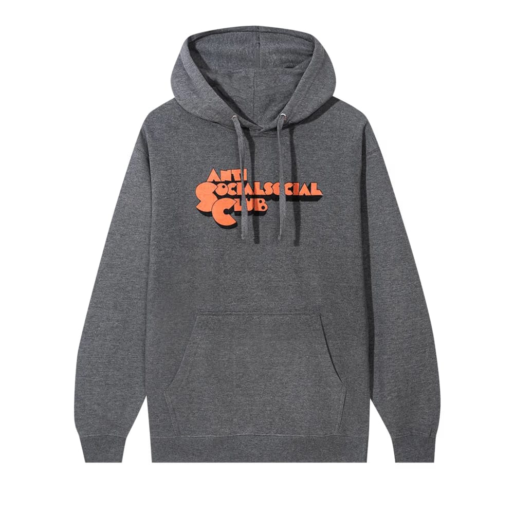 Anti Social Social Club Clamps Gunmetal Hoodie Heather