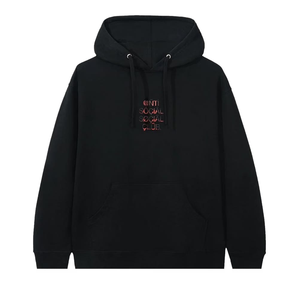Anti Social Social Club ASSC999 Hoodie Black