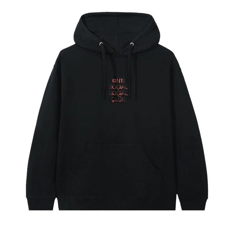 Anti Social Social Club ASSC999 Hoodie Black