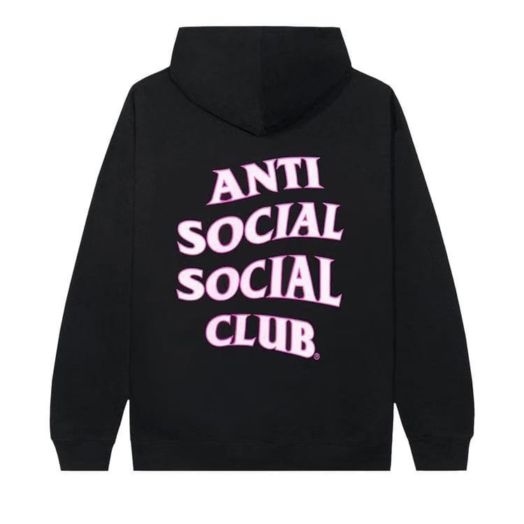 Anti Social Social Club Crush Hoodie Black